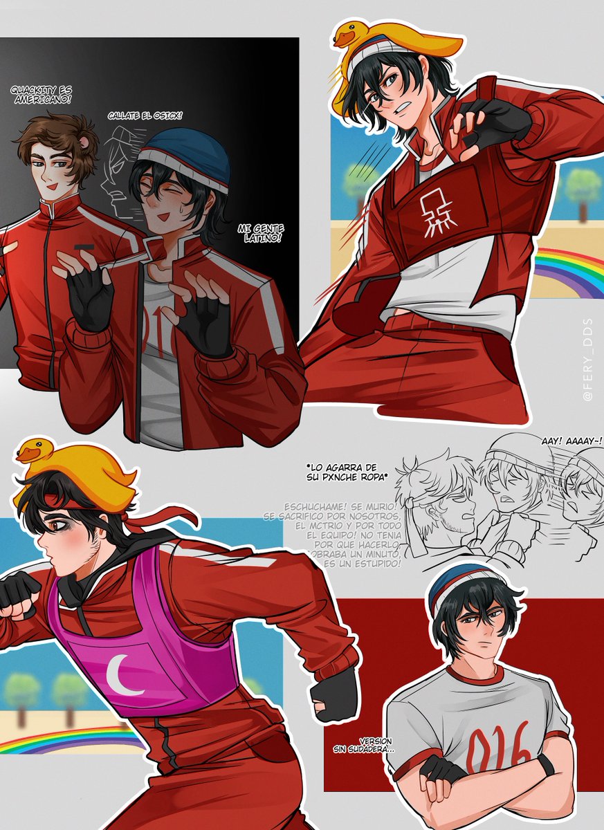 fery_dds's tweet image. Doodles del dia 4 de los squidcraft 4 🦑