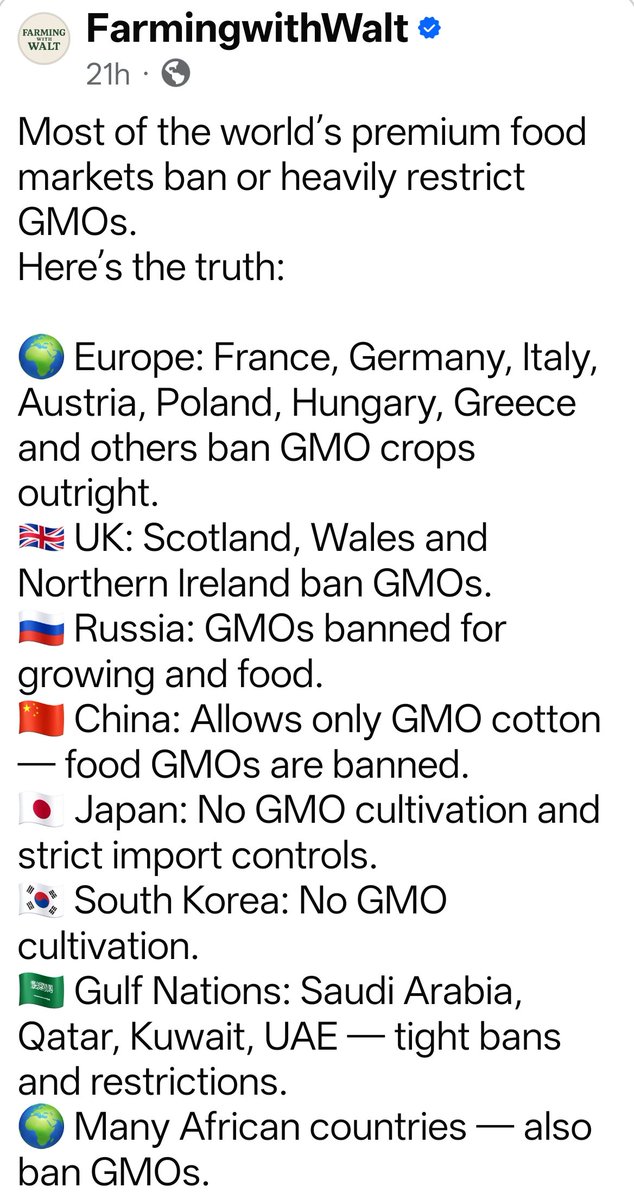 These are our biggest trade partners.

We cannot allow the Gene Tech Bill to pass in NZ.