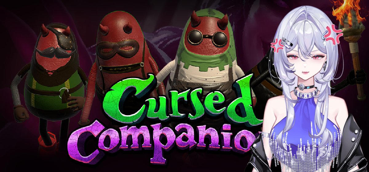 I have return once again from the ether to bring you stars a stream! Today I'll be playing a new game called Cursed Companions. I'm certain it with be chaos, but hopefully fun chaos. | 18+
twitch.tv/aislinsilvermo…