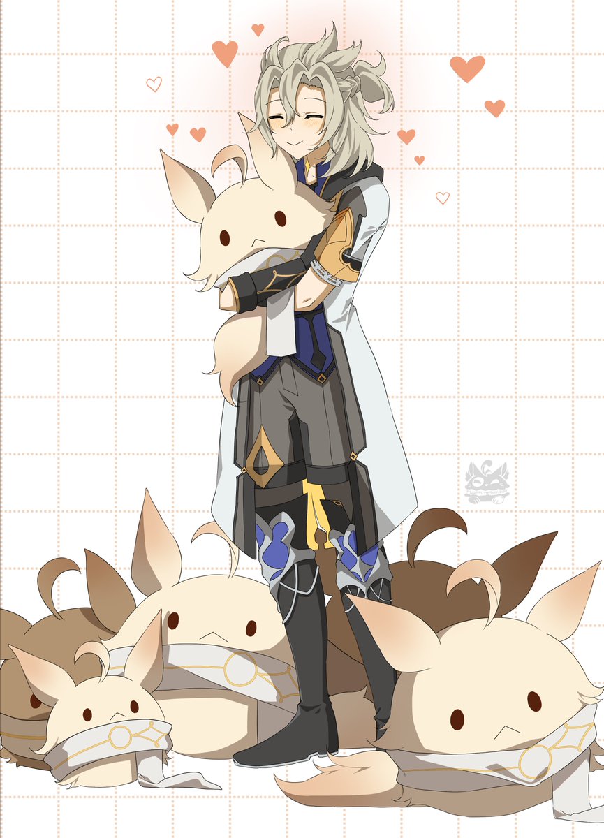 FlufflyMacaron's tweet image. Was gonna try to finish something different for today but then I see dodoco Aether ✨✨

#Albether