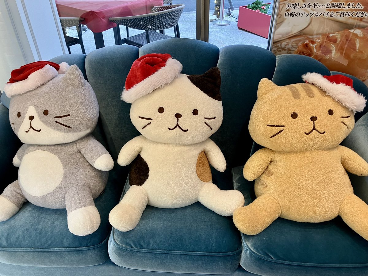 maplemet's tweet image. 原宿のコロンバンさんのカフェの #ふくふくにゃんこ コラボを堪能してきました♪推しのチャチャ丸のくりーむそーにゃ（ソーダ）は爽やかで、ハッチのプリンは私好みの固さでした！とてもおしゃれで、コラボメニュー以外のお料理も美味しそうだったので、また機会があればお邪魔したいですね😊