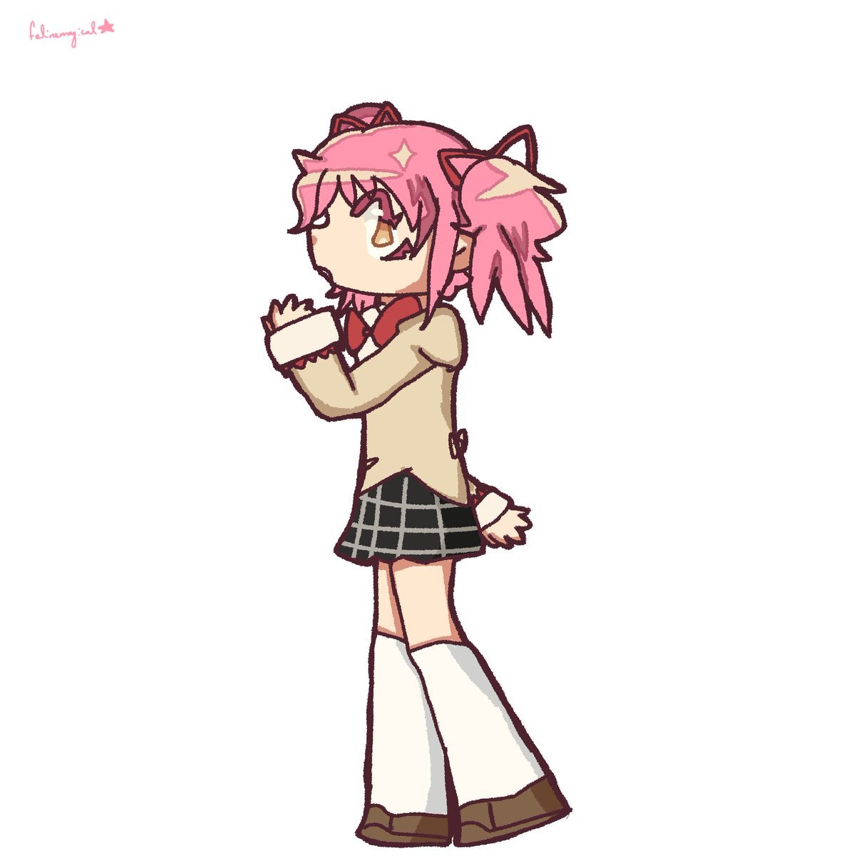 felinemagicall's tweet image. yay #madokamagica #puellamagimadokamagica #pmmm #madokakaname