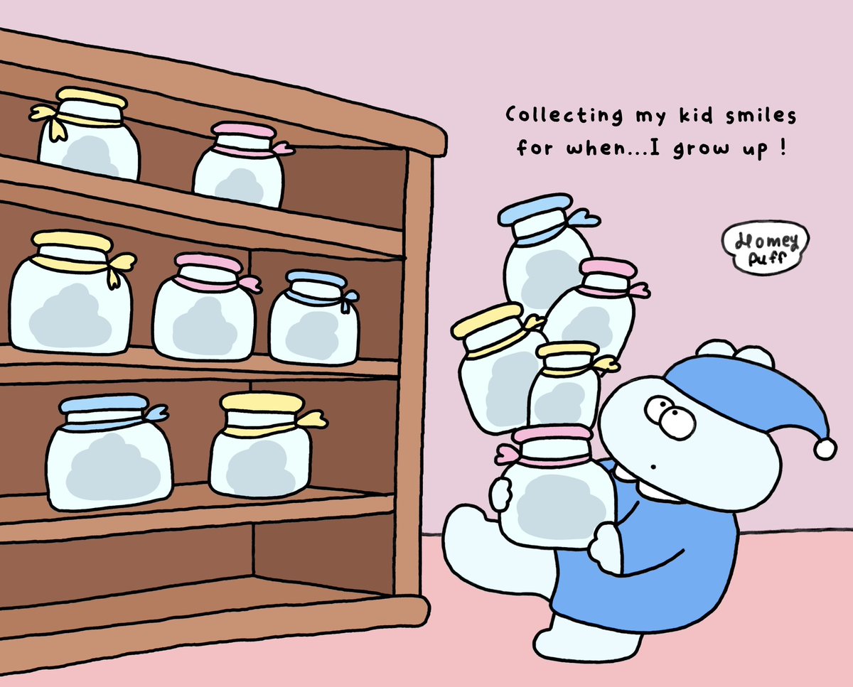 ถ้าเก็บรอยยิ้มตอนเด็กไว้ใช้ตอนโตได้ก็คงดี💕