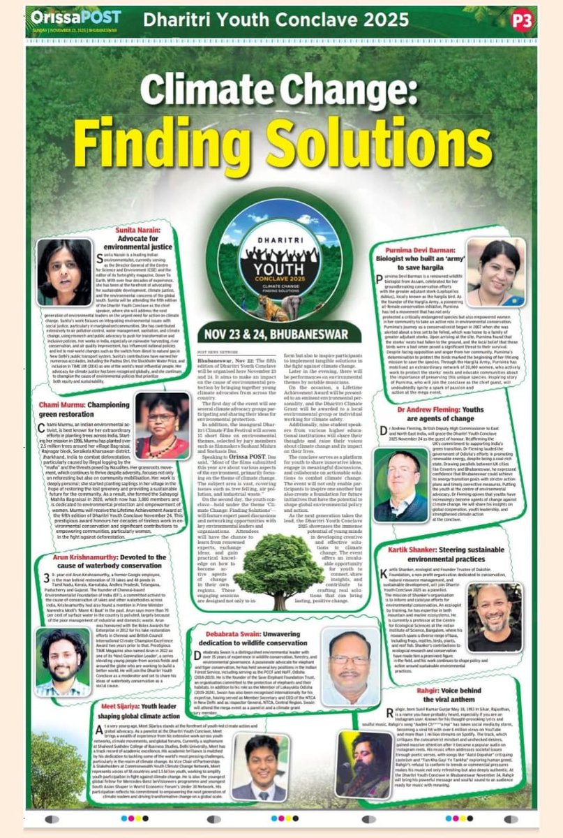 Odisha Paryavaran Sanrakshan Abhiyan Trust tweet media