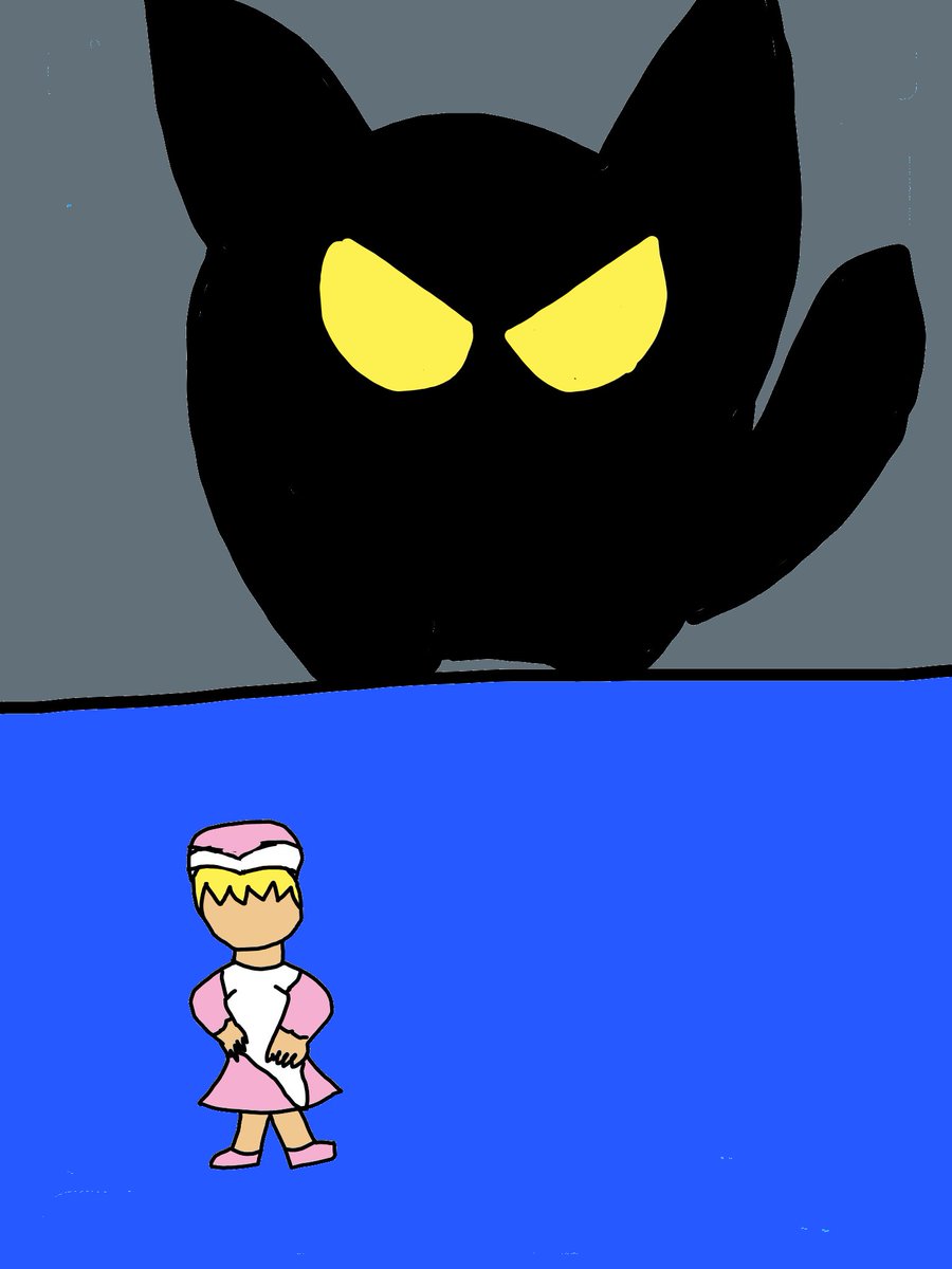 ao775913239144's tweet image. #ナースエンジェルりりかSOS
#イラスト
#猫
#縮小化
#あおり
ナースエンジェルりりかSOSVS大きな子猫