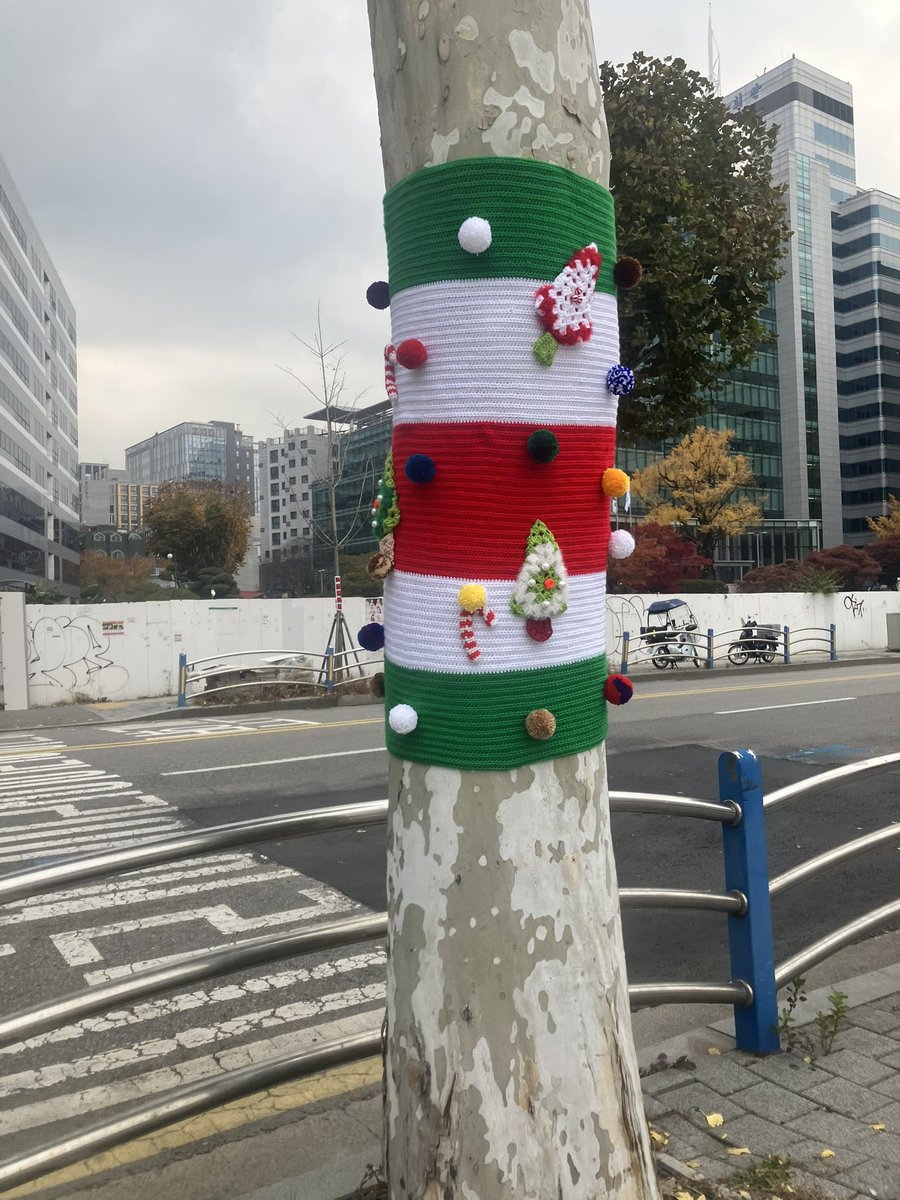 lighttangCu's tweet image. 5가 나무 친구들 벌써 옷입는다