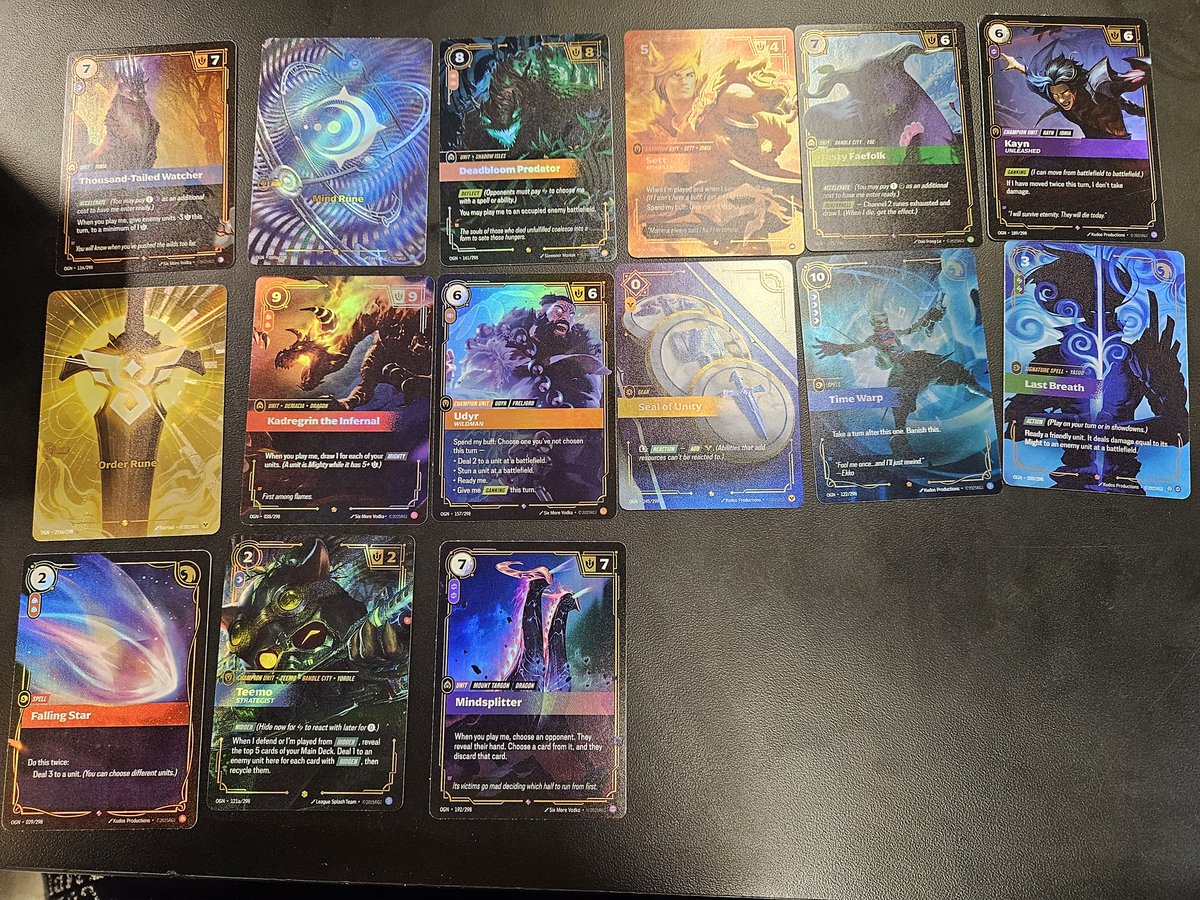 Won a box for getting first at Nexus Night! The box has some MONSTER pulls