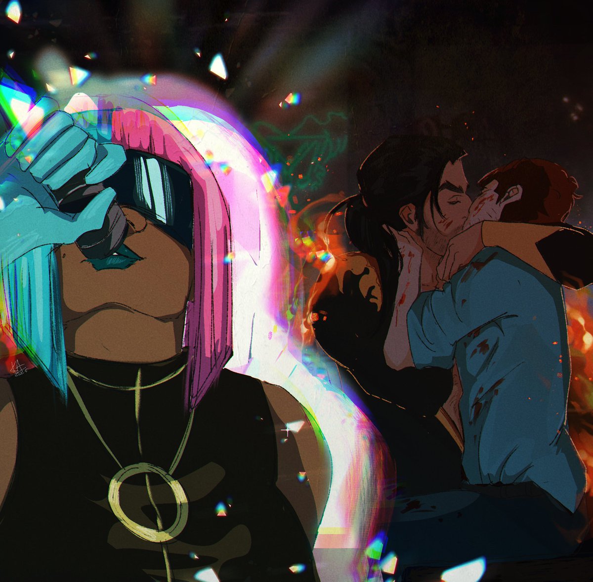 alsoika's tweet image. big fan of that bar fight idk

#flambert #dispatch