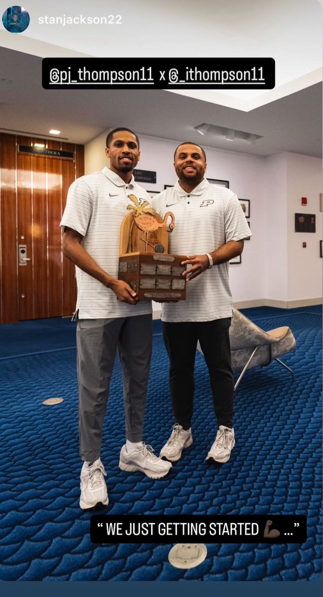 The Thompson Brother’s are the next big thing in College Basketball Coaching. 🔥😤