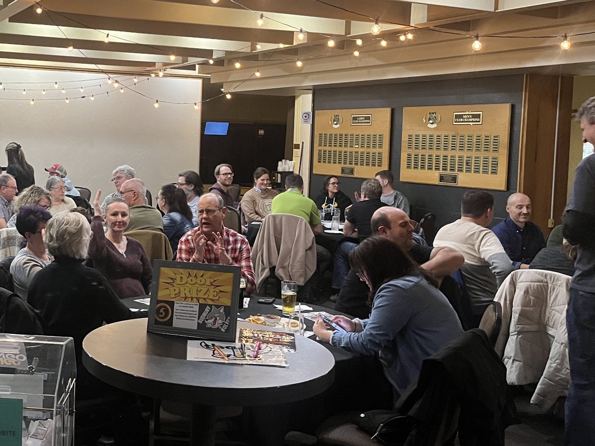 LockerbyNet's tweet image. It’s a packed house at our School Council’s Wingo Bingo event!  Thank you to everyone who supported our Viking Community and students this evening!