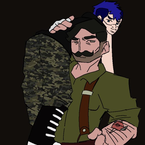 sadiepopped's tweet image. still getting the hang of drawing him,, god i&apos;m so cringe but i&apos;m free. the red one is my oc, ares,, i&apos;ll draw them more often soon enough, okay?  if you saw this before, NUH UH.
{ 🏷;; #dispatch #dispatchoc #yumetwt #punchup #yumeship }