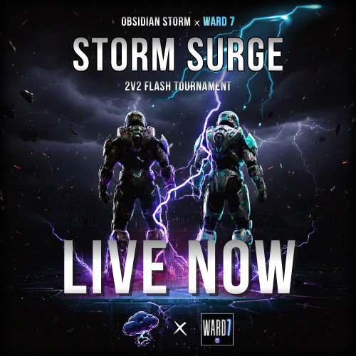 HOMIE_HPPER's tweet photo. LIVE NOW

@ObsidianStormGG x WARD 7 Presents: STORM SURGE 2v2 Flash Tournament

https://t.co/GbUjrxrY5o https://t.co/2cbEyakMOS