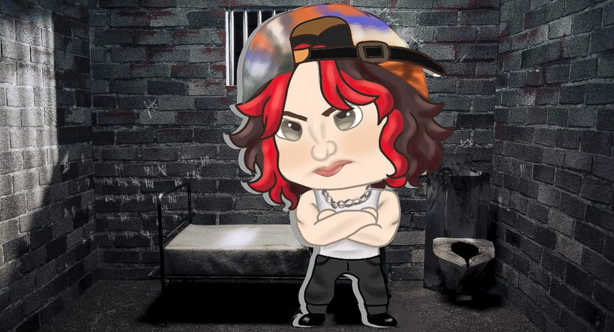 NaylaDeyuti's tweet image. HAPPY BIRTHDAY VINNY!!🎉

here&apos;s a quick drawing of you🖤 
hope you like it:p @chenzomauro