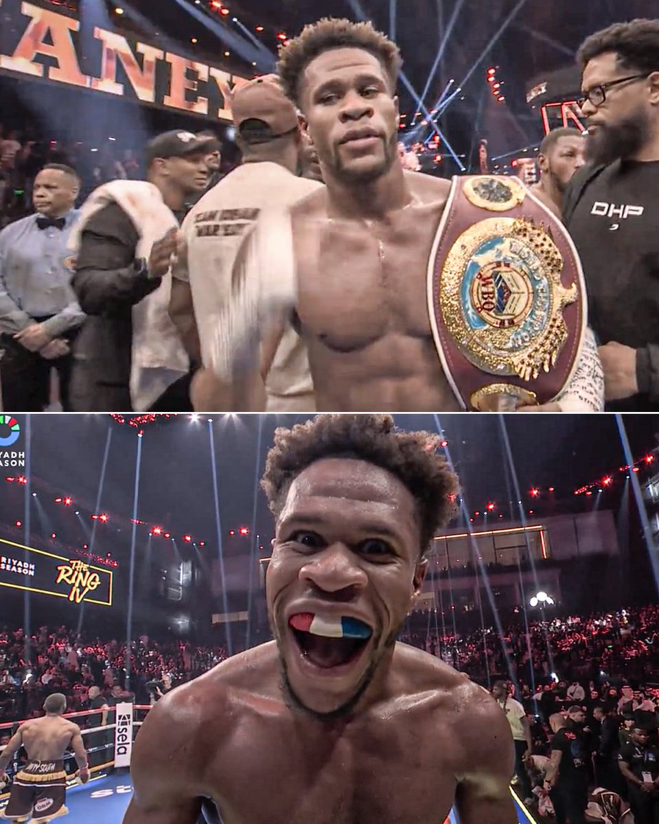 ESPNRingside's tweet image. DEVIN HANEY BEATS BRIAN NORMAN JR. BY UD TO BECOME THE NEW WBO WELTERWEIGHT CHAMP 🏆