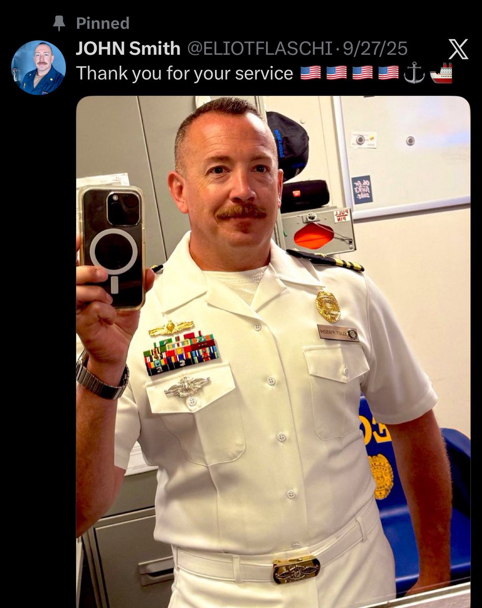 This guy <a href="/ELIOTFLASCHI/">JOHN Smith</a> is from Nigeria impersonating a real Naval officer