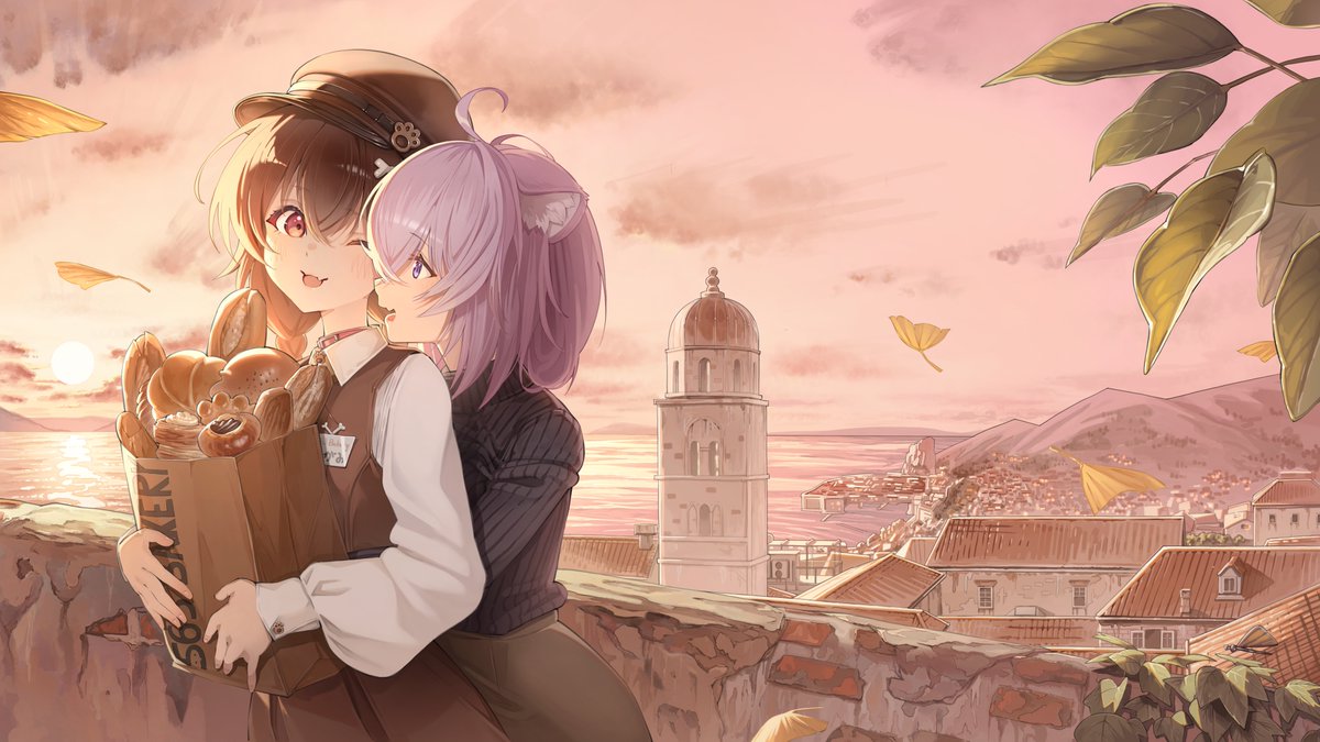 今日もお疲れ様だよ〜

  #できたてころね　#絵かゆ