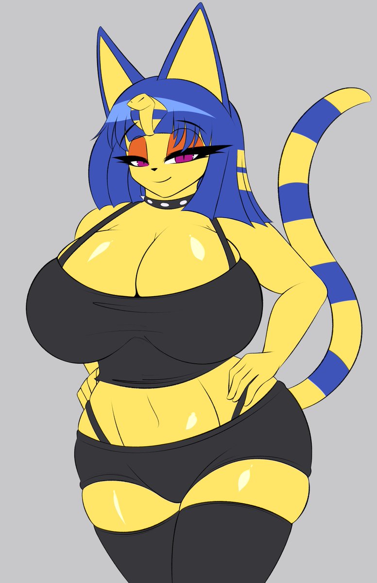 Drawing even more Ankha lol (WiP)