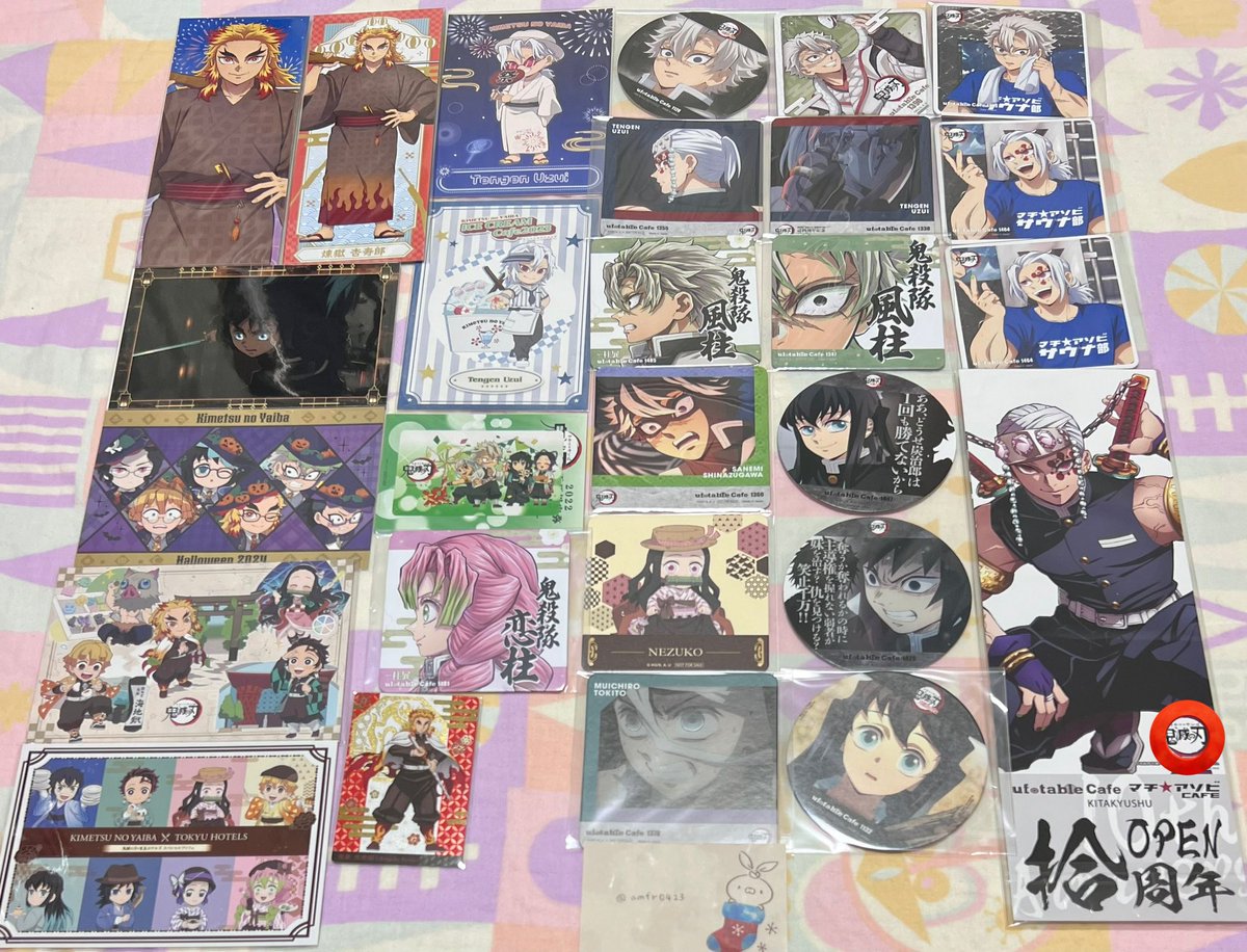 交換】鬼滅の刃 ufotable cafe dining hiroma togoカフェ AGF