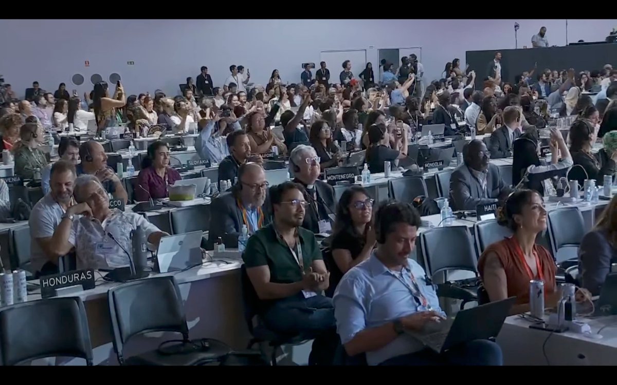 LossandDamage's tweet image. 19/34. ⚖️A #JustTransition mechanism has been established —which many had been calling for under the name Belém Action Mechanism (BAM) 💥— to implement a just and equitable transition away from fossil fuels. 👏

🔗See the decision text here: unfccc.int/sites/default/…