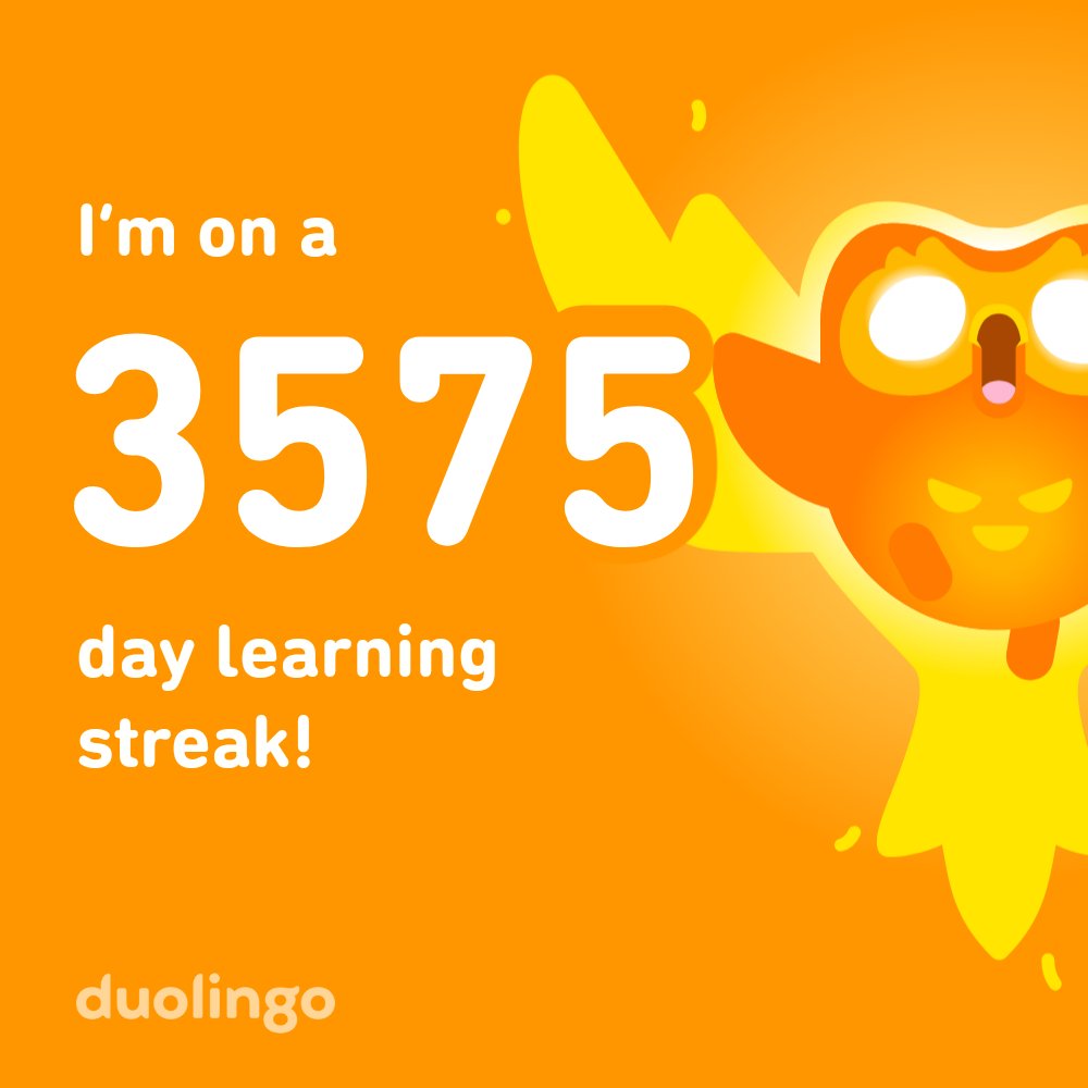 BurleyGirl05's tweet photo. Learn a language with me for free! Duolingo is fun, and proven to work. Here’s my invite link: https://t.co/SrnIwPB1oM https://t.co/lznOhmw2tv