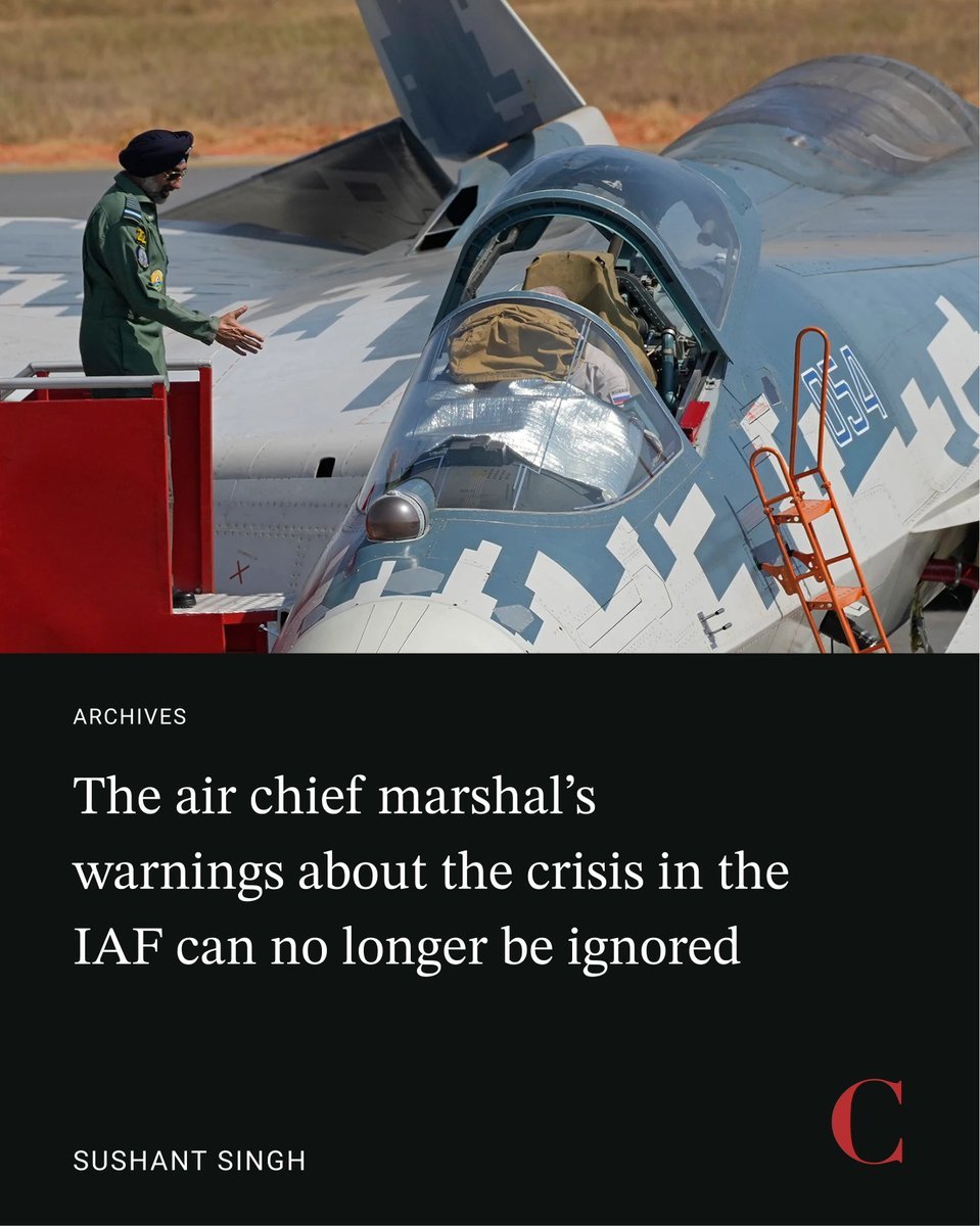 Archives | It takes a lot for a military chief to go public with his grievances—especially under the Modi regime. That Air Chief Marshal AP Singh recently did so highlights the severity of the crisis in the Indian Air Force. He has warned that the IAF is struggling to maintain