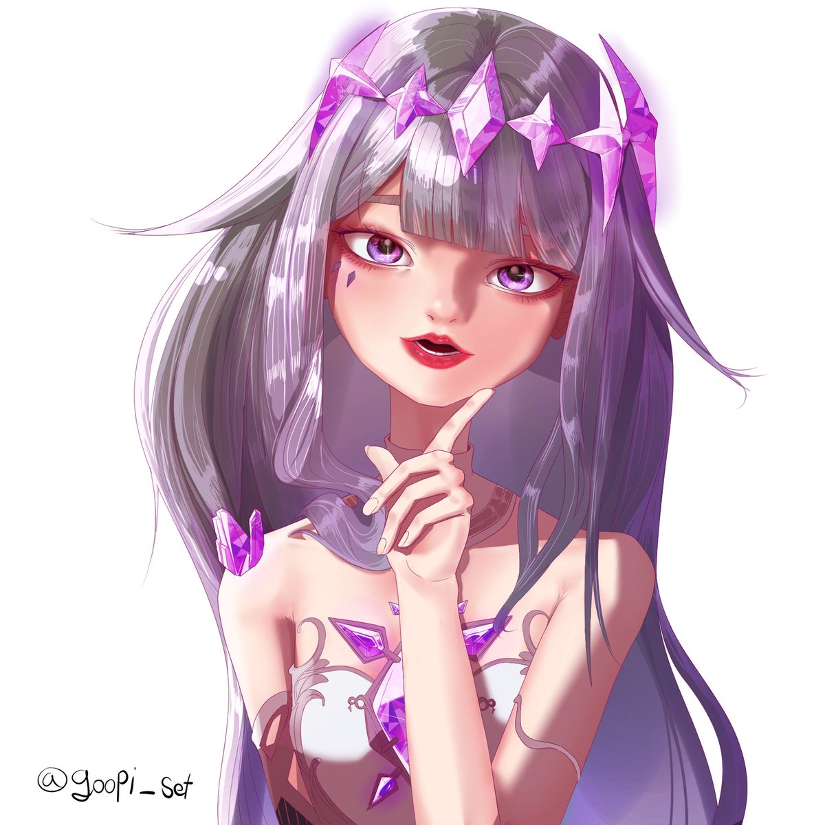 goopi_set's tweet photo. Koseki bijou
#drawing #illustration #illust #digitalart #art #イラスト #hololive #kosekibijou #biboo https://t.co/DzFfD8uOqB