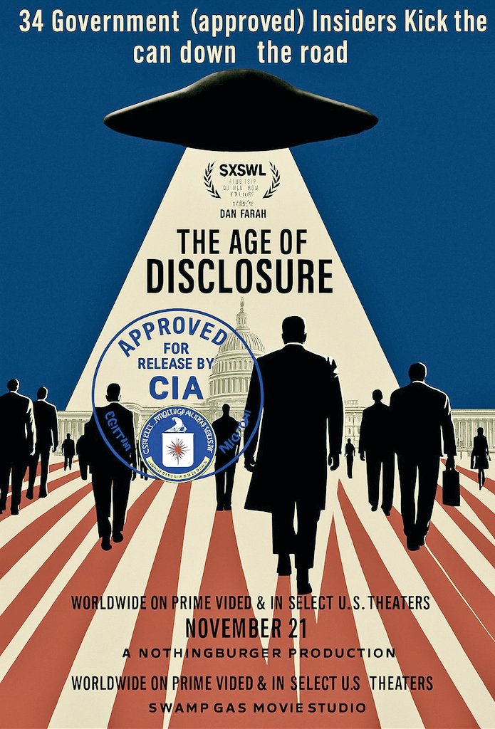happymonkey1874's tweet image. The Age of Disclosure&apos;s reliance on 34 government insiders presents an epistemological dilemma... 

Testimony constrained by classification inherently lacks the evidentiary robustness to overturn the official secrecy it purports to expose.

 #ControlledDisclosure #UAP #NHI