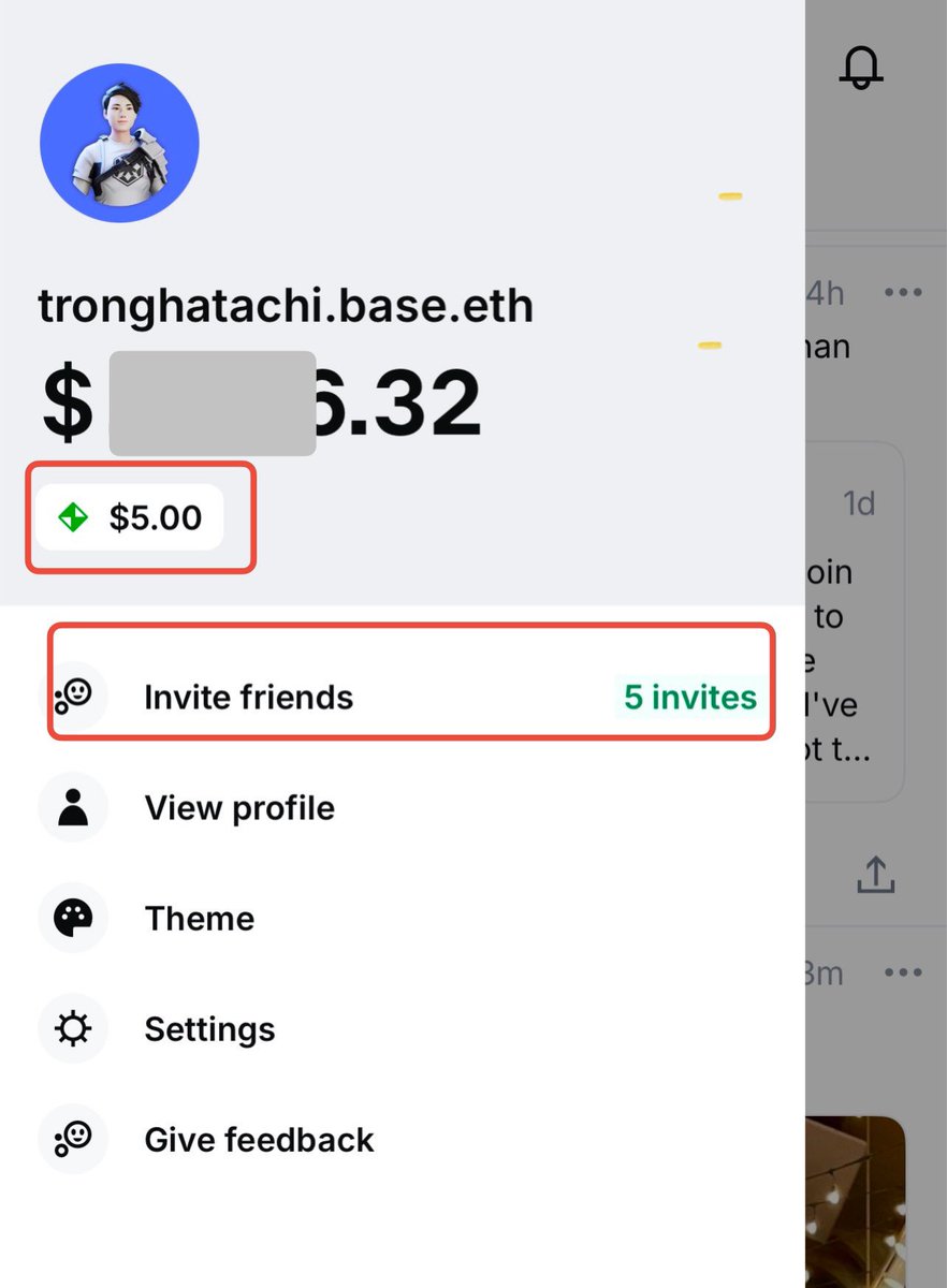 Trọng đã có 5 code tham gia <a href="/baseapp/">Base App</a> 

Anh em nào cần thì Like,Rt và comment nha

Trọng đăng bài trên Base app cũng kiếm được 5$ rồi 

Sử dụng <a href="/baseapp/">Base App</a> có thể là một tiêu chi Airdrop token $BASE của <a href="/base/">Base</a> sau này