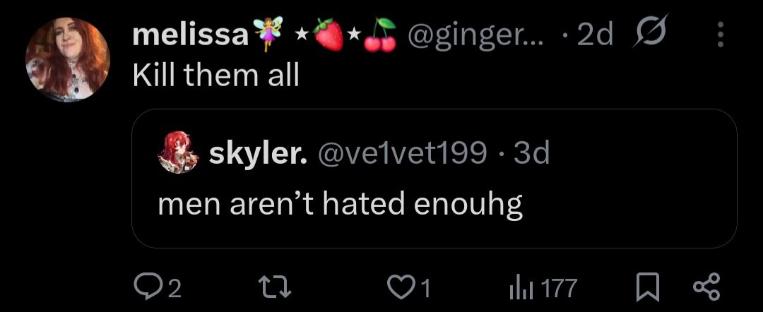Alphastttt's tweet photo. @gingercurlsss @Connor_RiceyGFC Being a men hating morbidly obese retard is considered Handicaped nowadays ? Can you Imagine thinking people you hate owe you favors lol https://t.co/fVkqnoWMJF