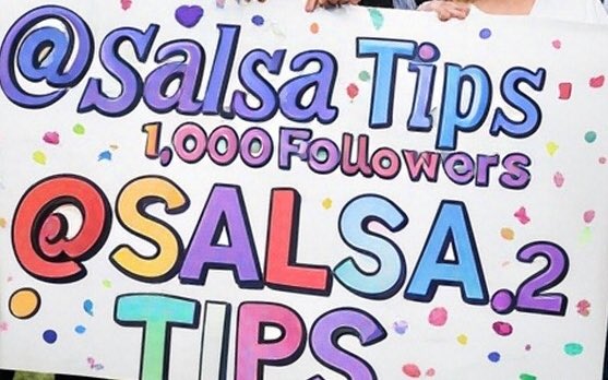 Ray_mdfc's tweet image. @Salsa_Tips