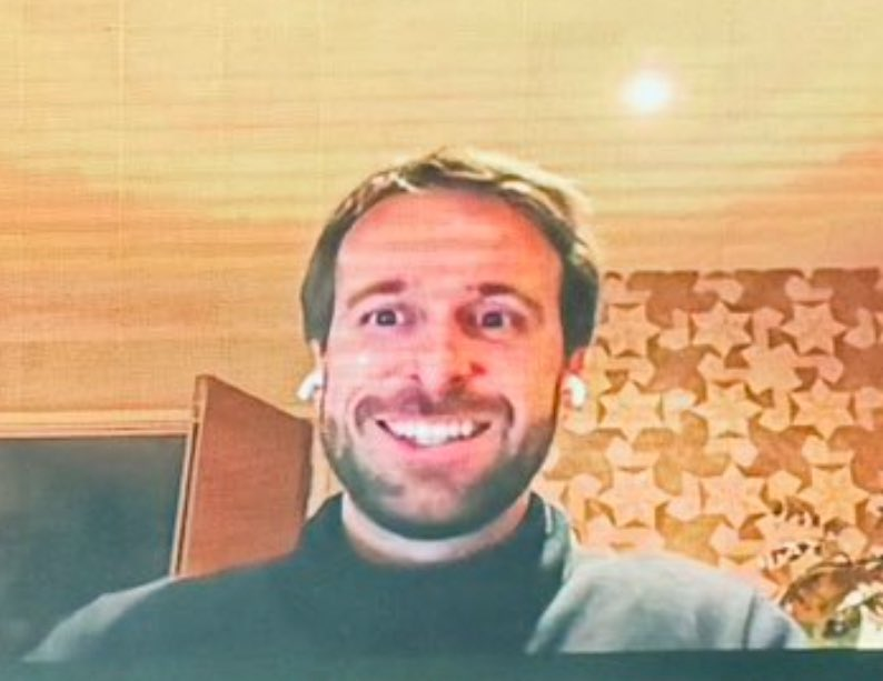 That smile when you know ETH is going to $100k and there's nothing anybody can do to stop it.