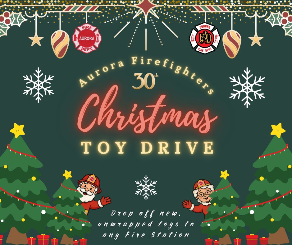 Firefighters Local 99 is accepting toys for its Toy Drive! Central Station – 75 N Broadway; #3 – 600 W. Indian Trail; #4 – 800 Michels Ave; #5 – 730 Hill Ave; #7 – 824 Kenilworth Pl; #8 – 3770 McCoy Dr; #9 – 2339 Diehl Rd; #10 – 2390 W. Illinois Ave.; #12 – 2424 Hafenrichter Rd.