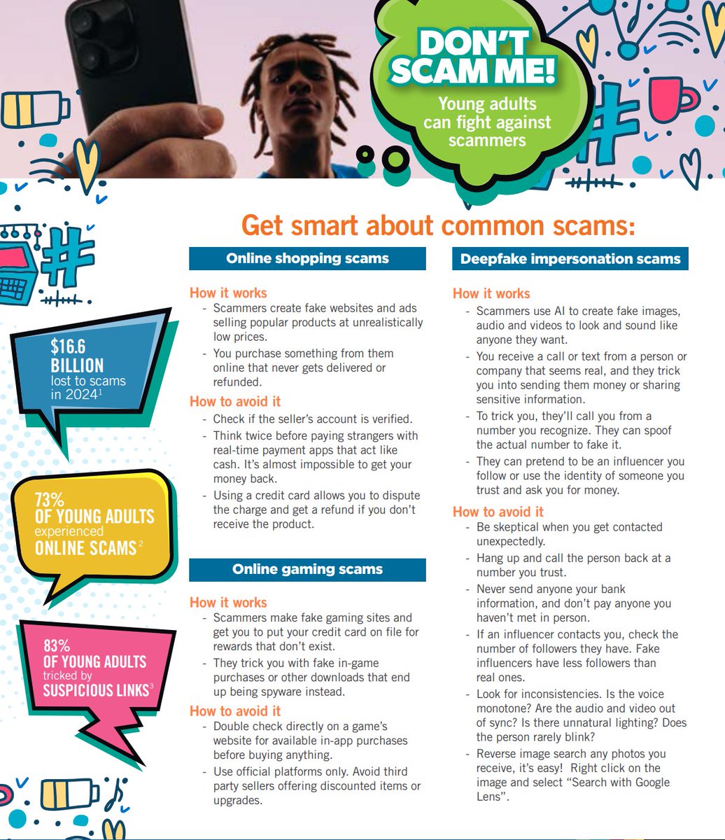 Cyber_Info_BB's tweet image. Some good info in these tipsheets - #CyberSecurity #CyberSecurityAwareness #ScamAlert #Bitcoin #deepfake #artificial_intelligence #AI #Crypto #CryptoScam #cyber #InfoSec #Security #CybersecurityNews #Tips #CryptoCommunity