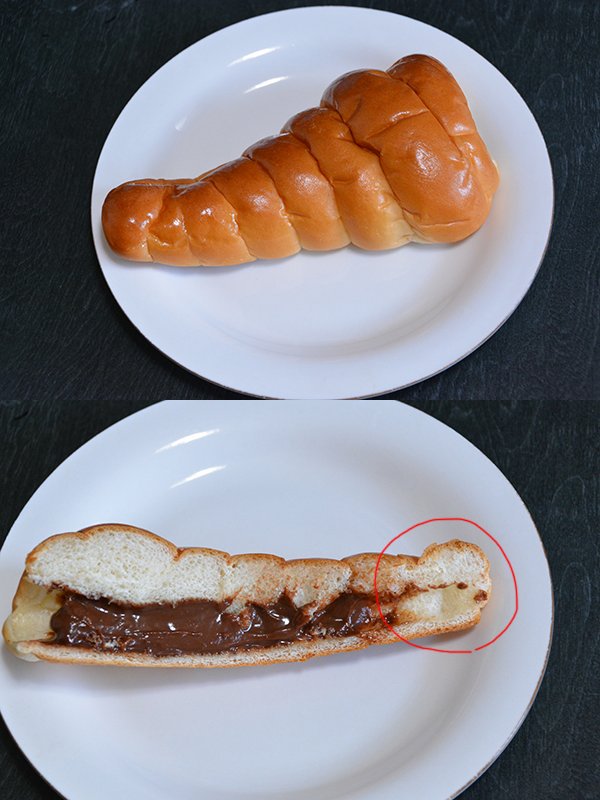 SlitAnimation's tweet image. おはようございます、略して
パンの偏り
１）怒らへん
２）怒らへん
３）ぎっりぎり。ちょーど怒らへんところのぎっりぎり。