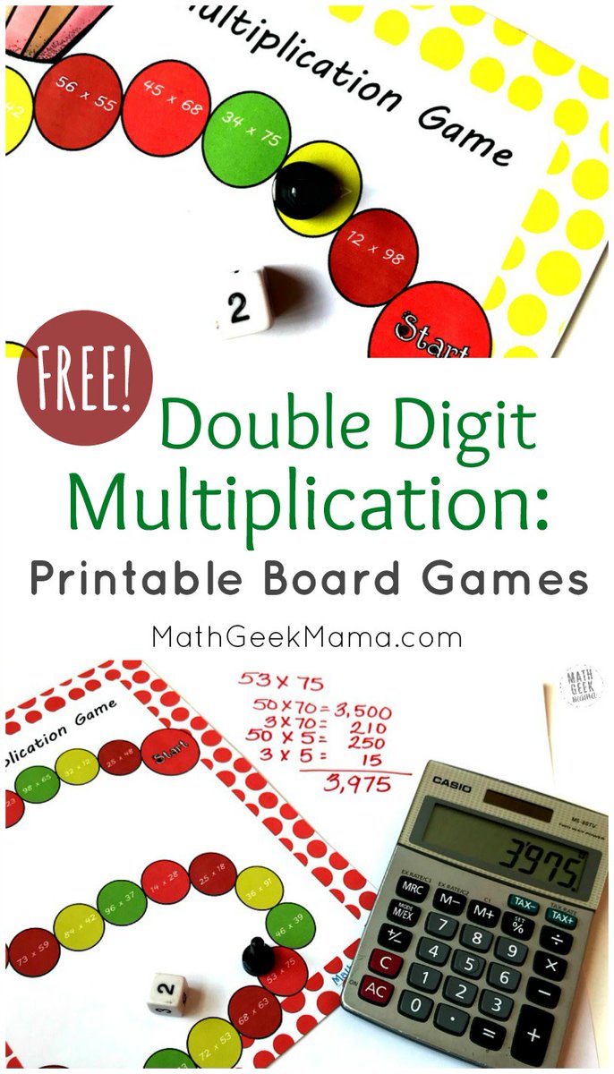mathgeekmama's tweet image. Low-Prep Multiplication for Grades 3-5 (FREE!) bit.ly/2zEIZnP