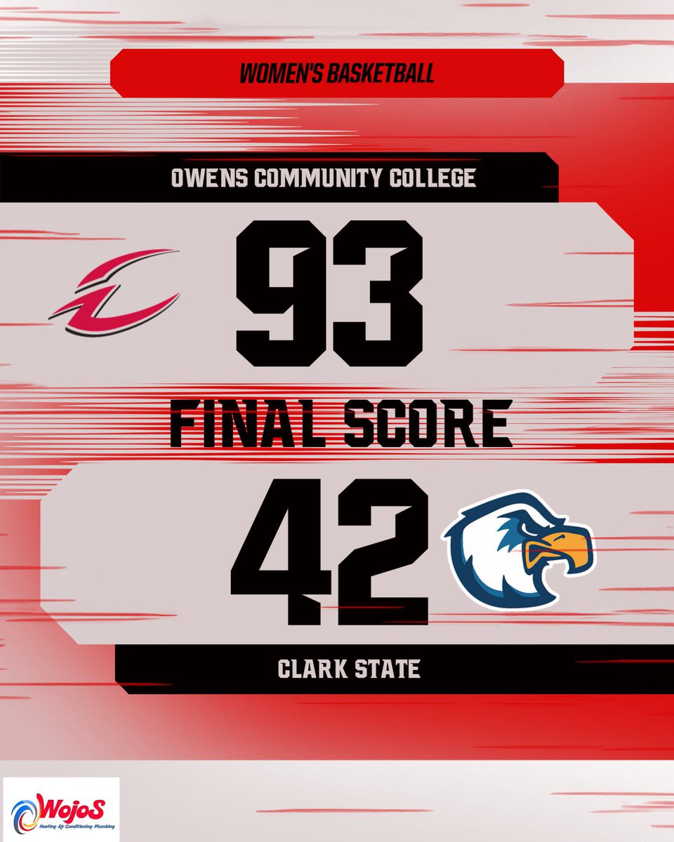 Owens_WBB's tweet image. Finished off a busy week with a big @OCCACSports win at home vs. Clark State. 🅾️🏀 #EverythingMatters