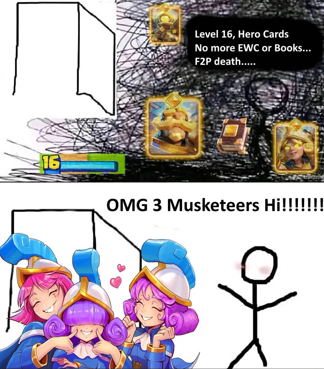 Jeremi_Brawl's tweet image. Current state of the CR community rn