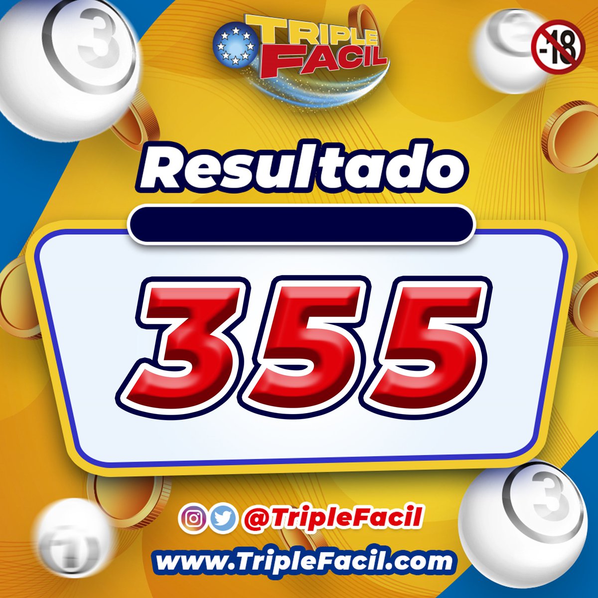 triplefacilve's tweet image. 🎲EL MATEMÁTICO DE HOY🎲
🗓DÍA: 22/11/2025
⌛HORA: 06:00 PM
♾ TRIPLE: 355
♾ TERMINAL: 55