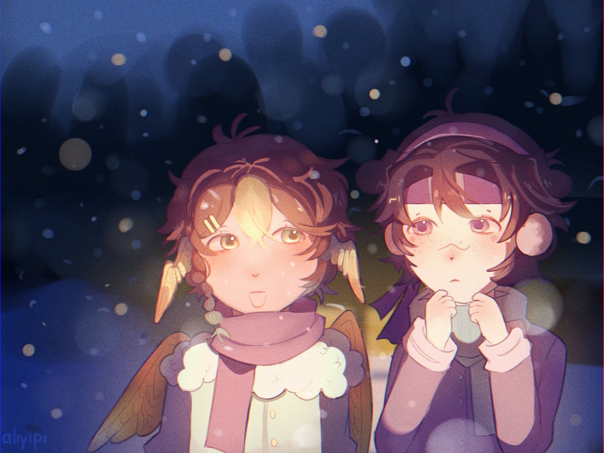 childhood friends 

[#Parrotx2fanart #wifiesfanart #unstableuniversefanart ]