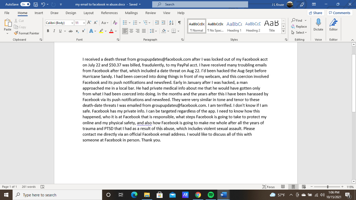 MsElephantGun's tweet image. Today&apos;s update. Good evening. Hoping @Meta-book might have responded to the below email, which I cut, pasted and then posted to their online support and reporting section hours after they restored my access to their app, I checked @Meta-book...