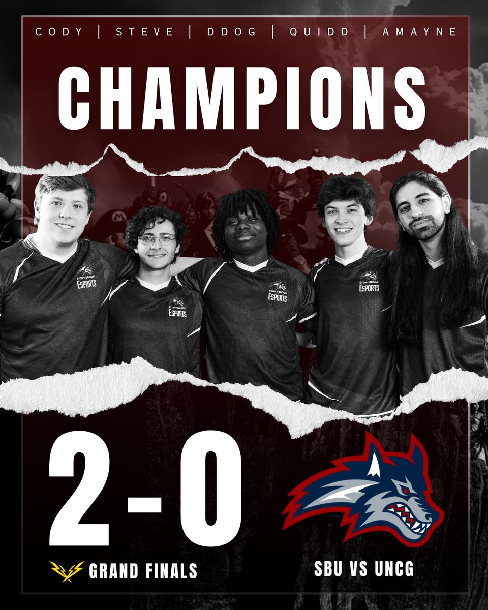BACK TO BACK CHAMPS🏆

We take the series 2-0 against <a href="/UNCGesports/">UNCG Esports</a> earning us the championship title‼️

#DareToBe