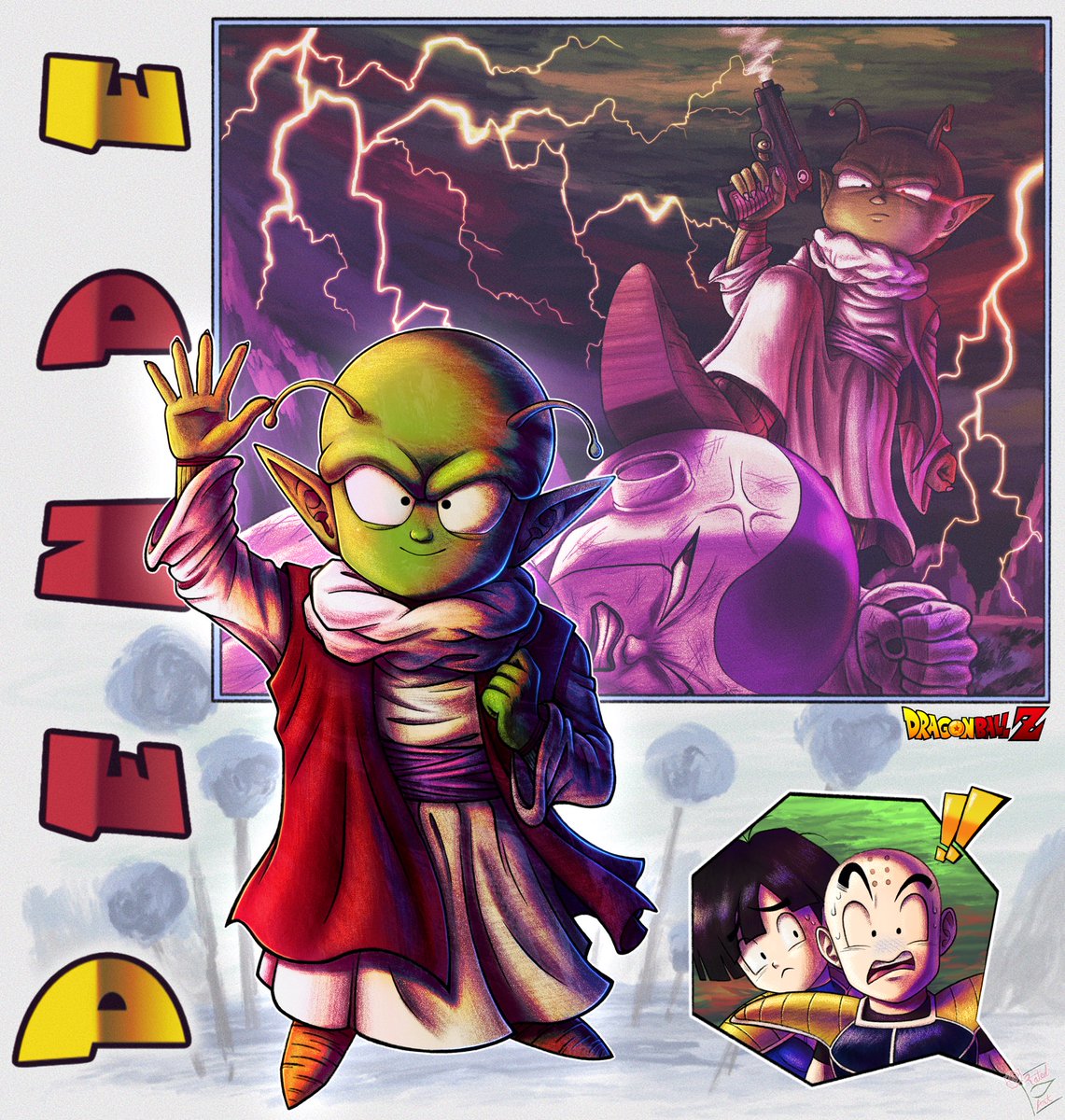 I’m a little addicted to the DB art style
#DB1_ART