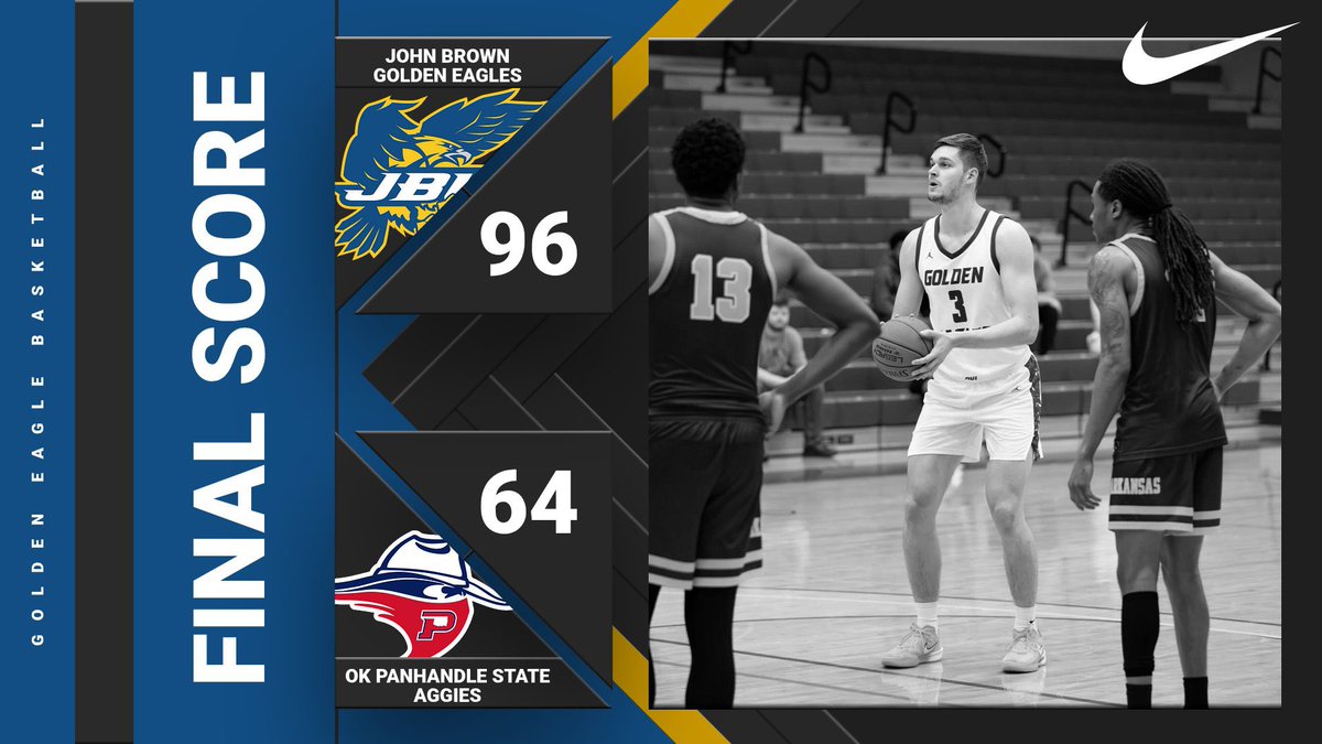 Back in the win column!

Trae Oetting 24pts 6reb 4ast
Don Lovelace 15pts 6reb 
Connor Kern 14pts 6reb 3blk
