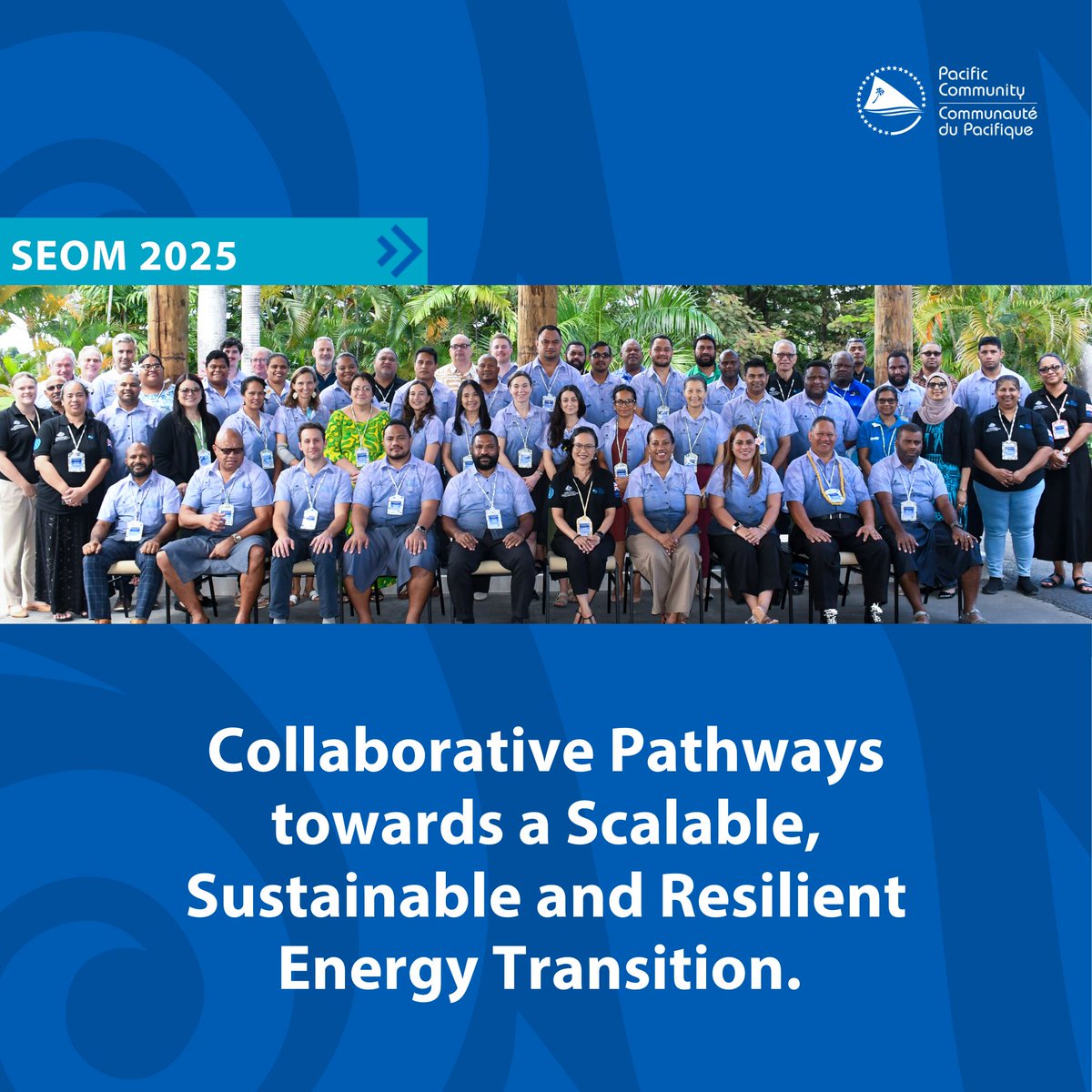 spc_cps's tweet image. Wrapping up the Pacific Senior Energy Officials Meeting: 3 days of collaboration, progress on #FESRIP 2021–2030, shared best practices &amp;amp; priorities like renewables and low-carbon transport. A united vision for a resilient energy future. @UNIDO @dfat @UKaid #PRETMM