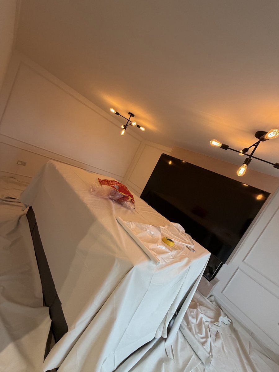 Painter Is In… Can’t Wait To See The End Result 🎨👏