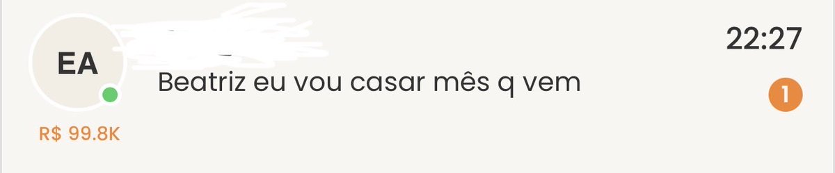 um dos meus assinantes mais fiéis vai casar, to super chateada 😞
