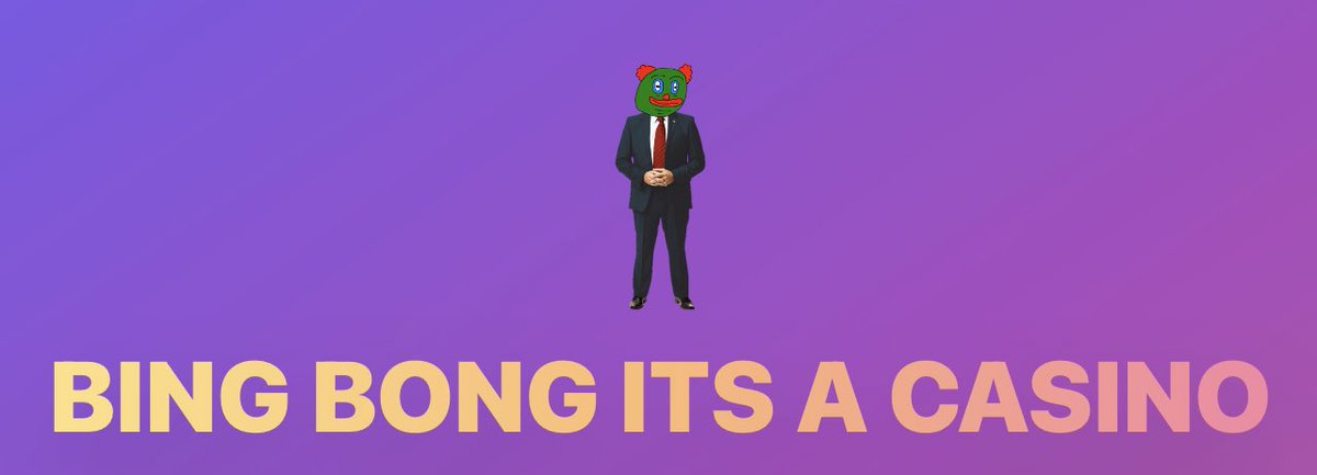 alexSoKrispy's tweet image. We finally did it guys. Fully integrated casino brought to you by myself and @bozosolana 

BING BONG