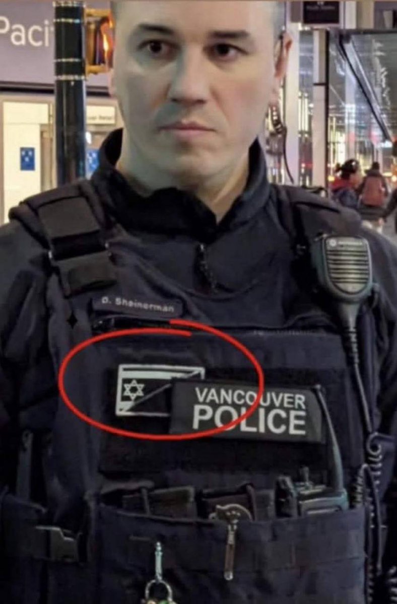 MidnightVision5's tweet image. Vancouver police show Israel bias, in clear violation of uniform policy

#Canada #Vancouver #Israel #zion #zionist #IDF #Canadian #Richmond #Surrey #RCMP #newwestminster #Boundry #NorthVancouver #Police #DowntownVancouver