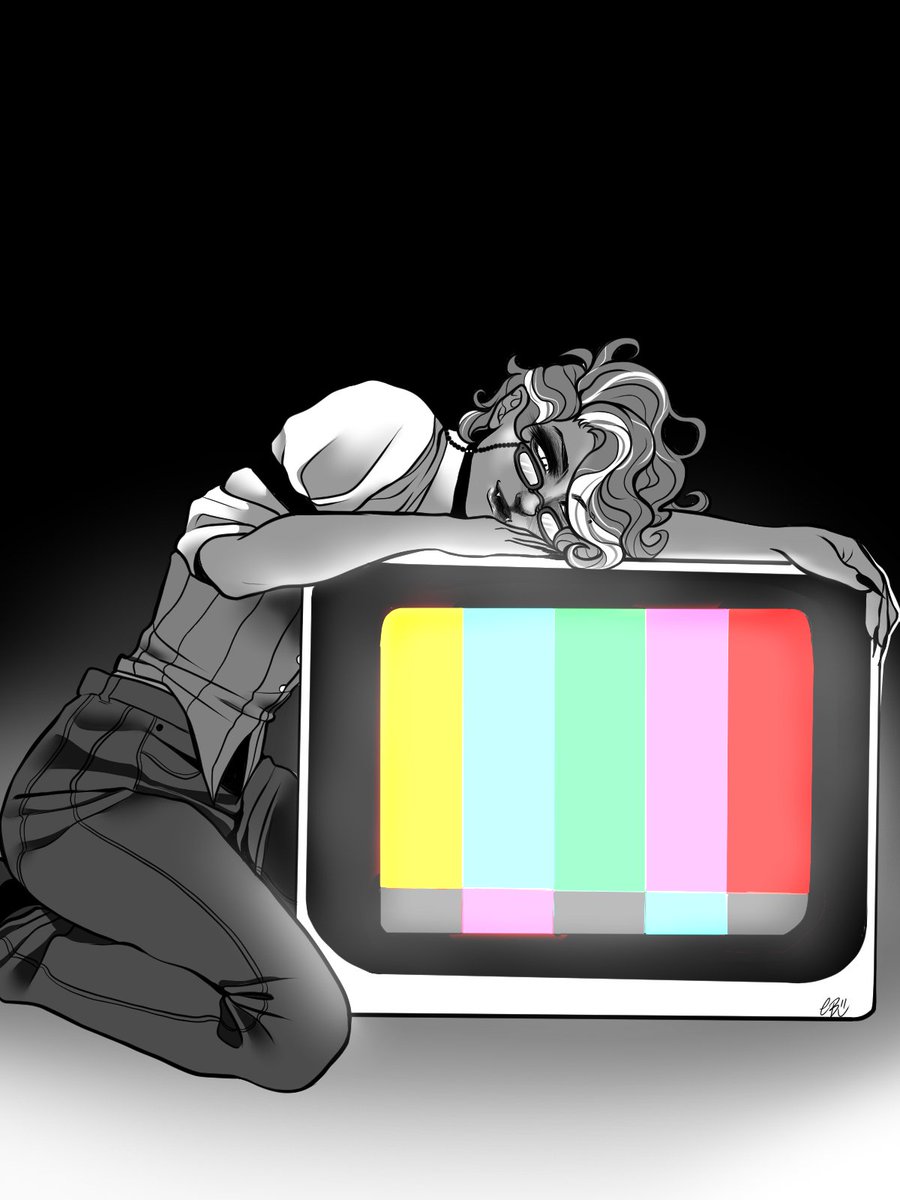 caelumsart's tweet photo. still need me like you did before 
#HazbinHotel #RadioStatic #StaticRadio #HazbinHotelFanart https://t.co/3ytvog6dMp