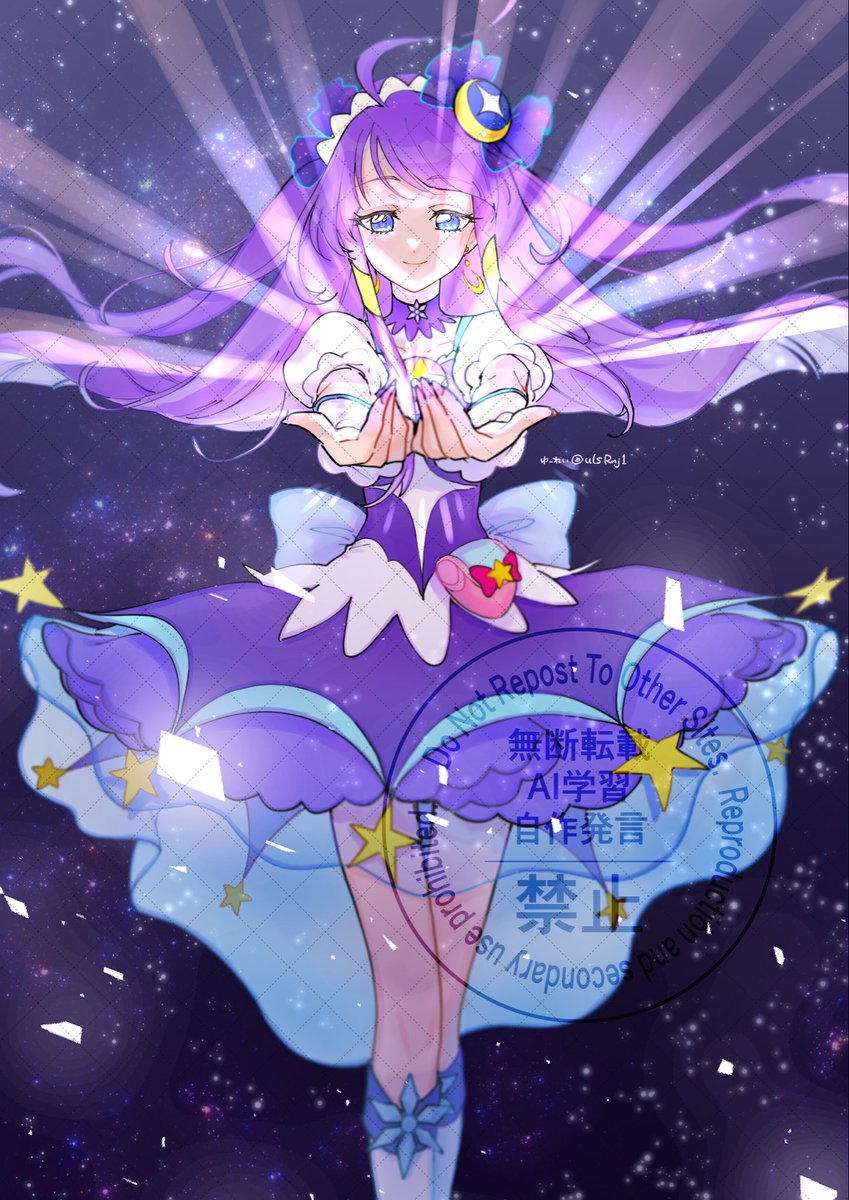 ulsRnj1's tweet image. おめでとう〜🌙💠💜
#キュアセレーネ生誕祭2025